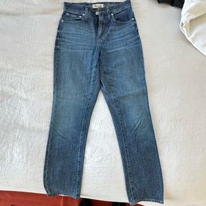 Madewell High Rise Slim Boyjean